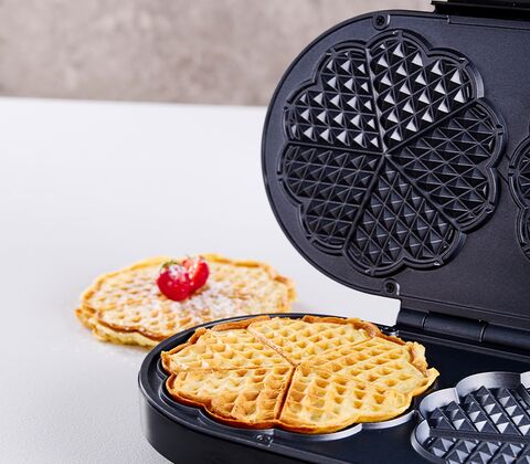 Dobbelt vaffeljern 1200 watt