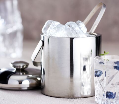 Isspand med tang 1,3 liter
