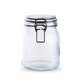 Opbevaringsglas med låg 0,9 liter