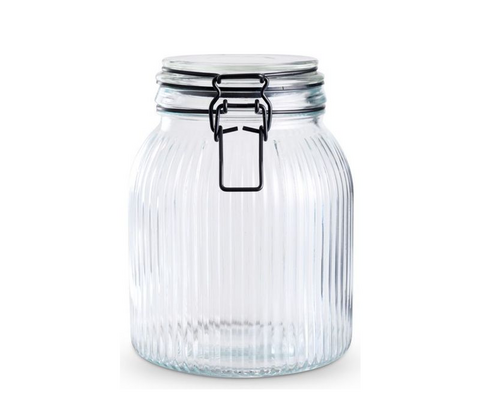 Opbevaringsglas med låg 1,4 liter