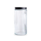 Opbevaringsglas Nordic med låg klar 0,9 liter