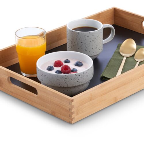 Serveringsbakke bambus 32x48x6 cm