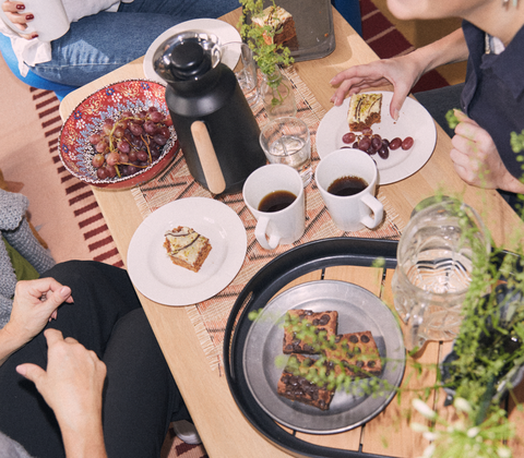 Rosendahl Carry Me bakke sort 50x35 cm