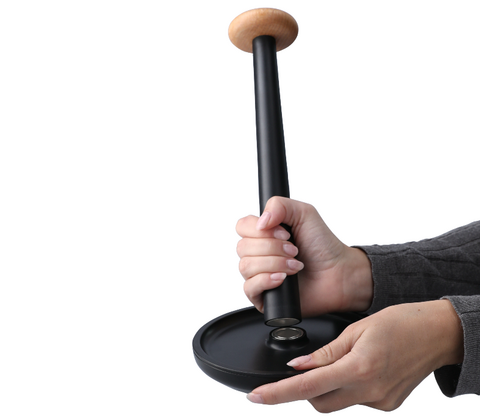 Rosendahl Paper Pal køkkenrulleholder sort H 30 cm