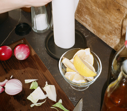 Rosendahl Paper Pal køkkenrulleholder sort H 30 cm