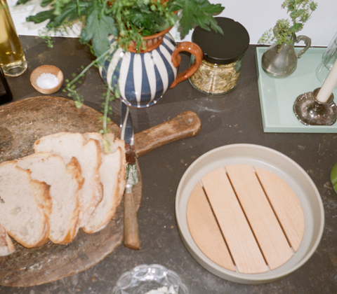 Rosendahl Share brødkurv sand Ø 24,5 cm