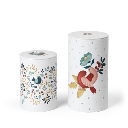 Rosendahl Grand Cru Cottage opbevaringsdåse 2 stk. Ø 10 + 11 cm