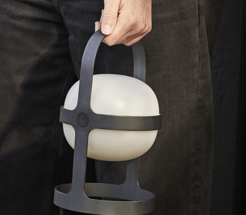 Rosendahl Soft Spot Solar lampe sort 25 cm