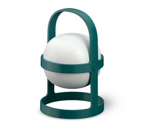 Rosendahl Soft Spot Solar Circular lanterne H 25 cm forest green