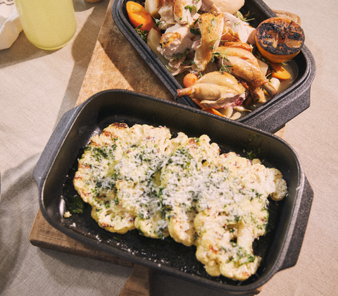 Rosendahl Bake 'n' Roast stegeso grå 5 liter