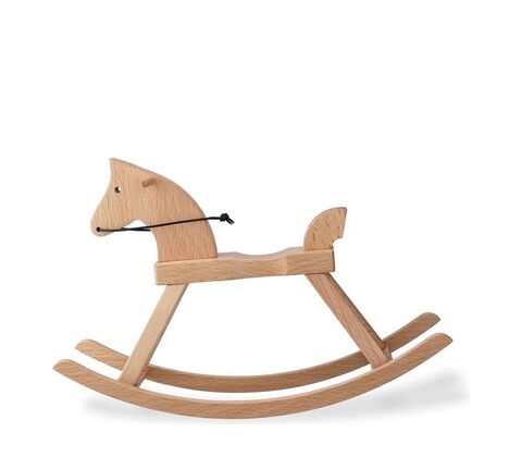Kay Bojesen Figurines lille gyngehest bøg H 17,5 cm