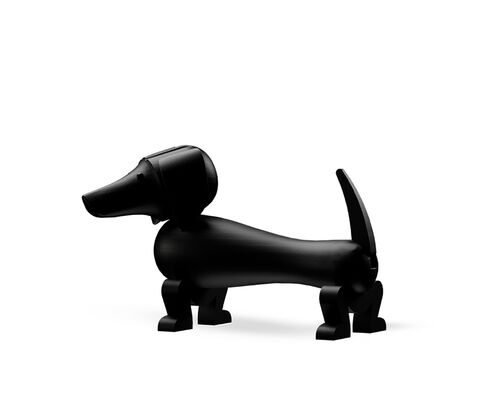 Kay Bojesen lille Gravhund mørk bejdset eg