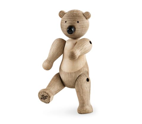 Kay Bojesen Liliput Bjørn eg/ahorn H 9,5 cm