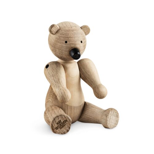 Kay Bojesen Liliput Bjørn eg/ahorn H 9,5 cm