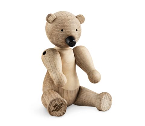 Kay Bojesen Liliput Bjørn eg/ahorn H 9,5 cm