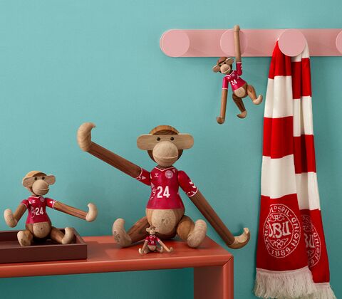 Kay Bojesen X DBU2024 herre lille abe 18,5 cm