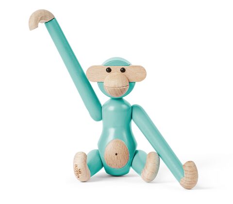 Kay Bojesen mini abe turkis 9,5 cm