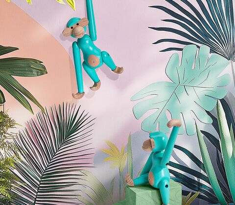 Kay Bojesen mini abe turkis 9,5 cm