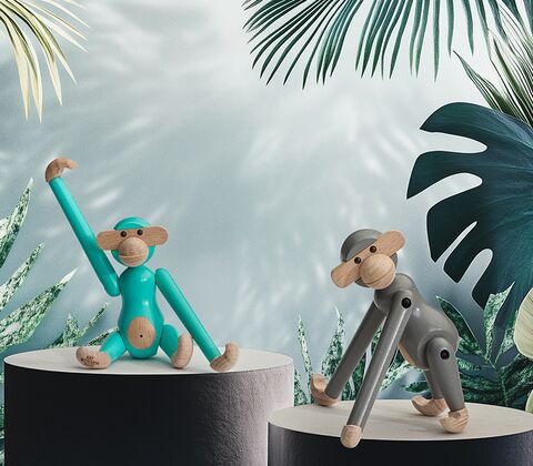 Kay Bojesen mini abe turkis 9,5 cm