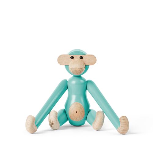 Kay Bojesen mini abe turkis 9,5 cm