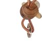 Kay Bojesen Abe nøglering guld/brun 3 cm