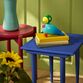 Kay Bojesen Story Bird Styrke Birds fugl blå bøgetræ H 15,5 cm