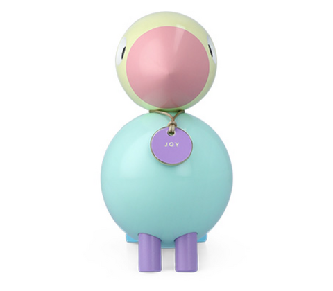 Kay Bojesen Story Birds Glæde sangfugl lyseblå H15,5 cm