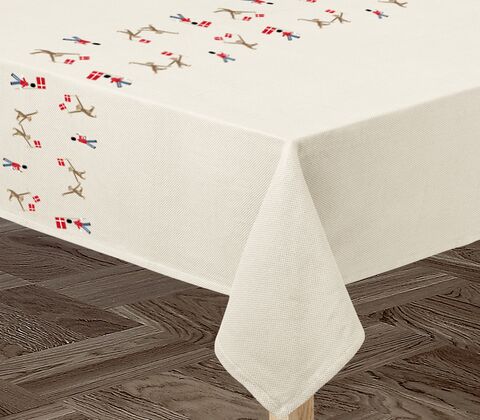 Kay Bojesen Fødselsdagsdug hvid 150x320 cm