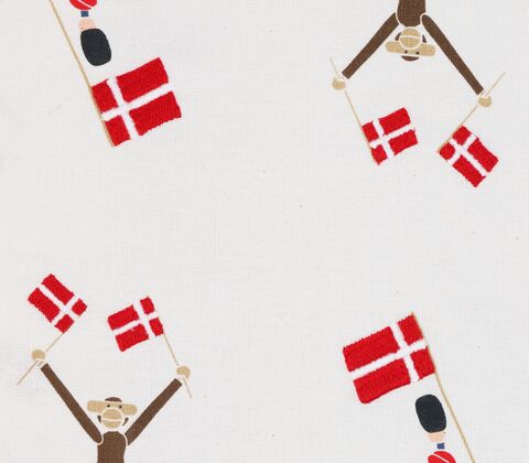 Kay Bojesen Fødselsdagsdug hvid 150x320 cm