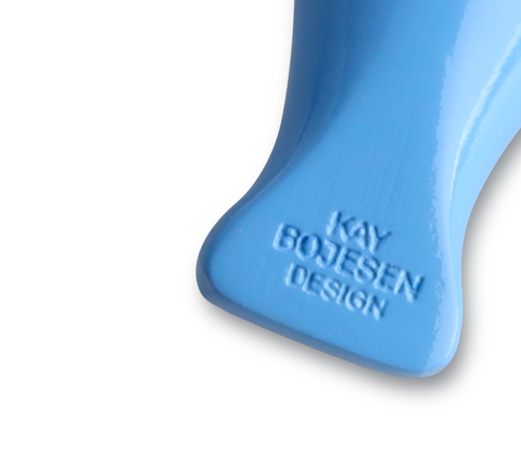 Kay Bojesen Fugle nøglering blå 4,5 cm