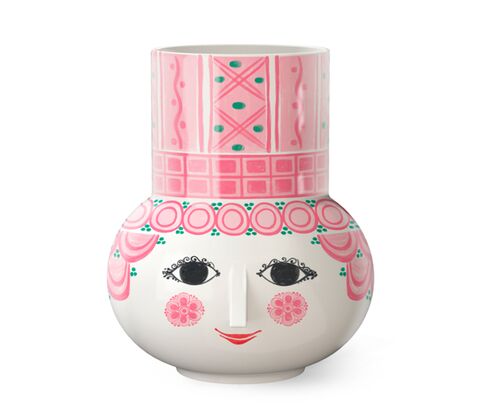 Bjørn Wiinblad Olga vase pink 15 cm