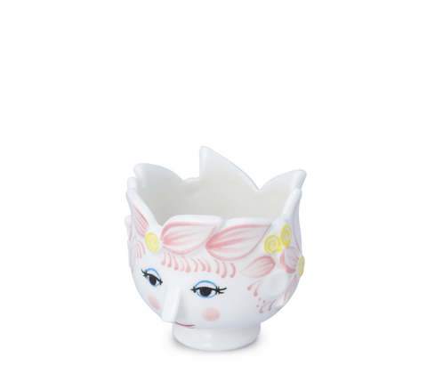 Bjørn Wiinblad Titania fyrfadsstage pink Ø6.5 cm