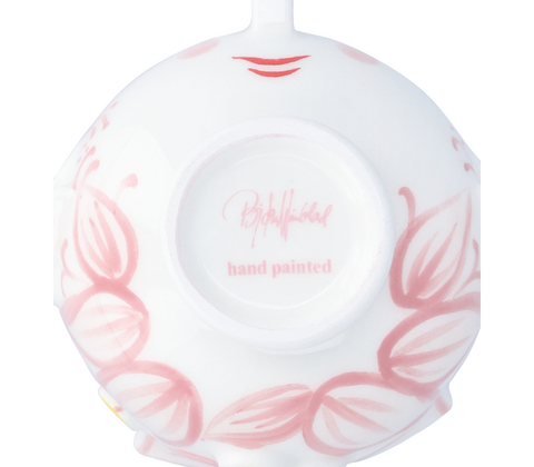 Bjørn Wiinblad Titania fyrfadsstage pink Ø6.5 cm