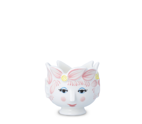 Bjørn Wiinblad Titania fyrfadsstage pink Ø6.5 cm