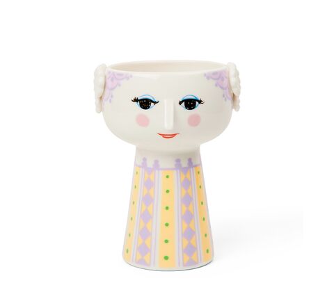 Bjørn Wiinblad Eva vase lavendel 15 cm
