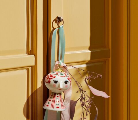 Bjørn Wiinblad Eva juleophæng rød