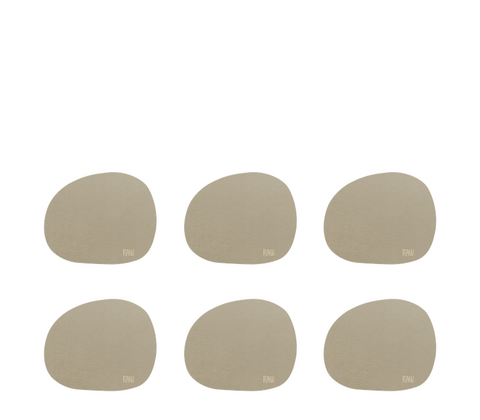 Aida RAW glasbrik soft silikone mellow clay 6 stk.