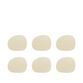 Aida RAW glasbrik soft silikone spring sand 6 stk.