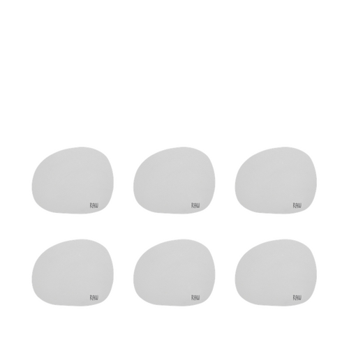 Aida RAW glasbrik soft silikone light grey 6 stk.