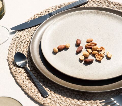 Aida RAW sandy beige middagstallerken Ø28 cm