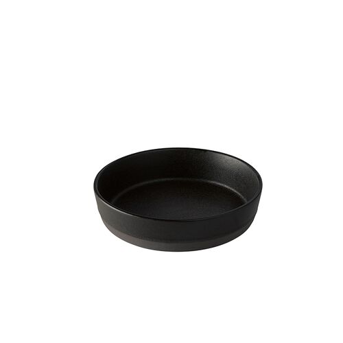 Aida RAW Titanium Black suppetallerken Ø 19,4 cm