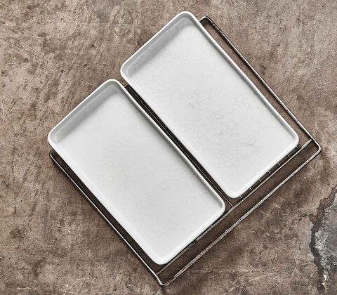 Aida RAW Artic White fad 2 stk