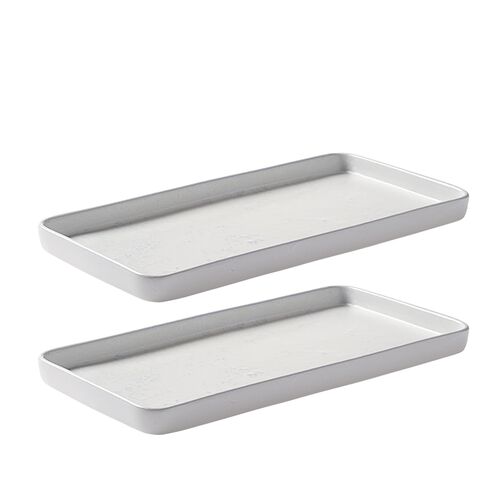 Aida RAW Artic White fad 2 stk