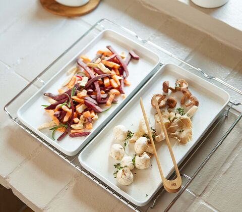 Aida RAW Artic White fad 2 stk