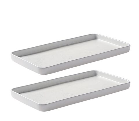 Aida RAW Artic White fad 2 stk