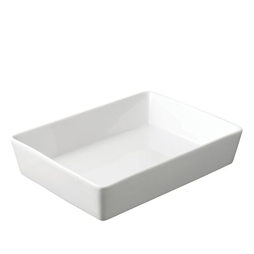 Aida Aroma rektangulært fad hvid 30x22 cm