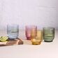 Aida Mosaic glas multifarvet 4 stk. 33 cl