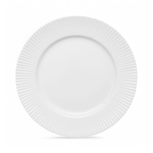 Aida Groovy desserttallerken hvid 1 stk. 19 cm