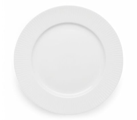 Aida Groovy frokosttallerken hvid 1 stk. 22 cm