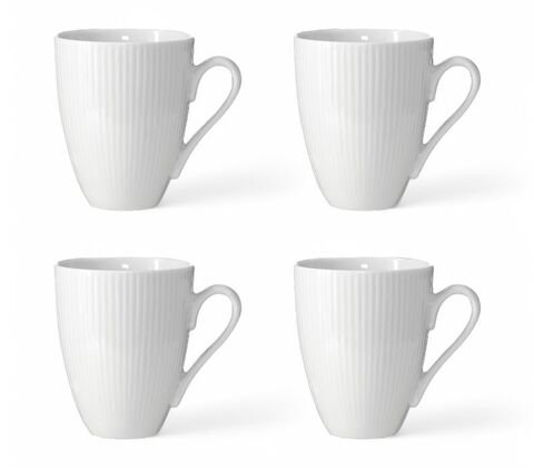 Aida Groovy krus hvid 30 cl